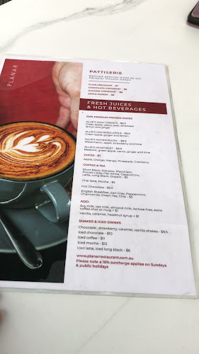 Planar Restaurant - Sydney