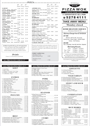 Pizza Wok - Bell Park