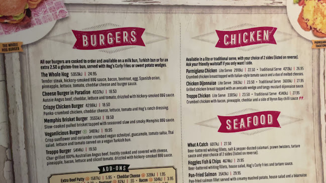 Hog's Breath Cafe Geraldton - Hospitality and gastronomy