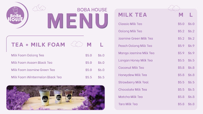 Boba House - Hospitality and gastronomy
