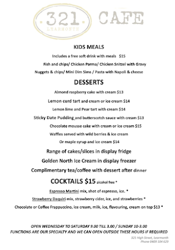 321 Cafe Learmonth - Melbourne