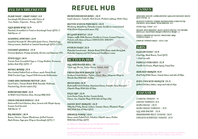 Opinii despre Refuel Hub în Ballarat Central - Hospitality and gastronomy