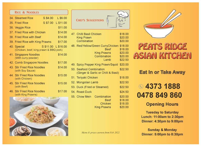 Opinii despre Asian Kitchen în Peats Ridge - Hospitality and gastronomy