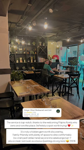 Ginger Olive | Restaurant and Grill - Melbourne