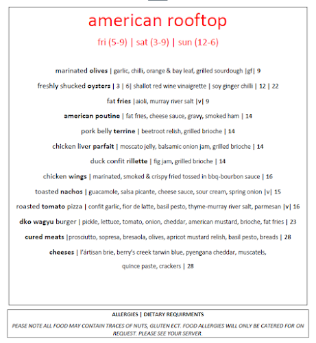 American Hotel Echuca - Hospitality and gastronomy