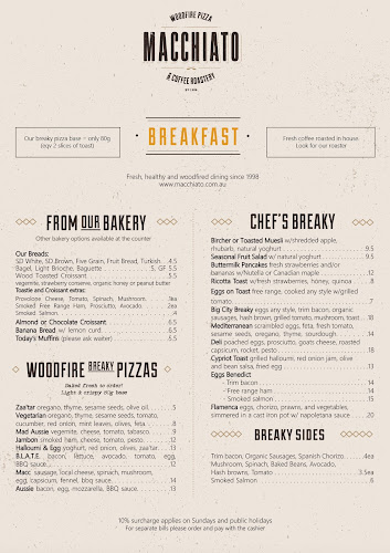 Macchiato Wood Fire Pizza and Coffee Roasters - Hospitality and gastronomy