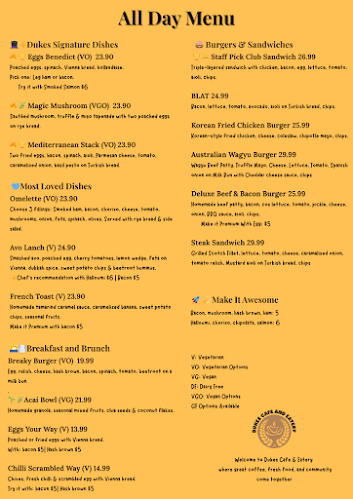 Opinii despre Dukes Cafe + Eatery în Darwin City - Hospitality and gastronomy