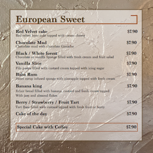 The Bakery's King Patisserie - Hospitality and gastronomy