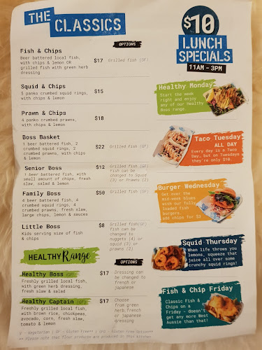 Opinii despre Fish Boss East Victoria Park în Victoria Park - Hospitality and gastronomy