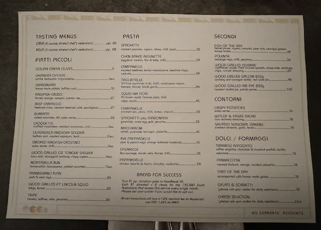 Osteria Oggi - Adelaide