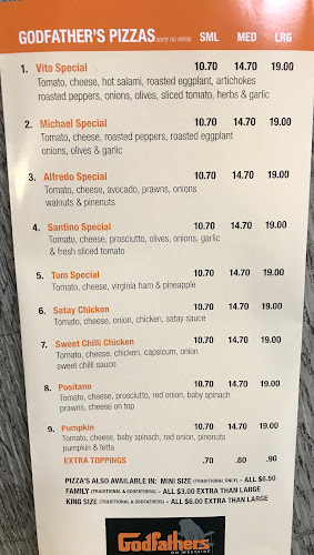Godfathers on Westside Pizza & Pasta - Herne Hill