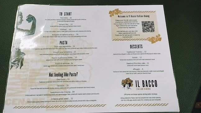 Il Bacco Italian dining