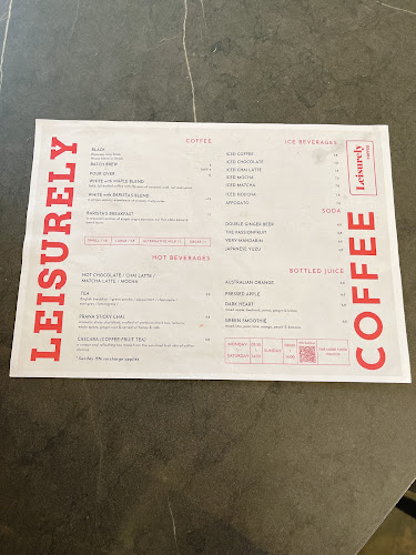 Leisurely coffee - Hospitality and gastronomy