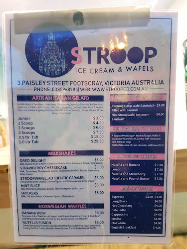Stroop Ice Cream & Wafels - Footscray