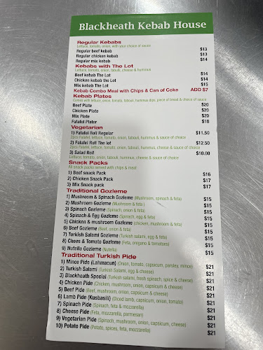 Blackheath Kebab House