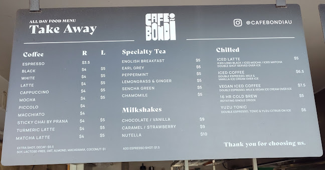 Cafe Bondi - North Bondi