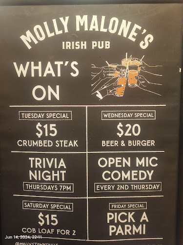Molly Malone's Irish Pub - Hospitality and gastronomy