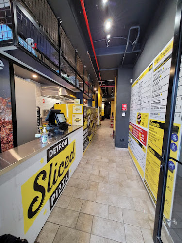 Sliced Detroit Pizza