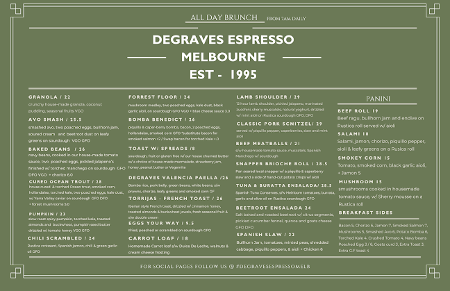 Degraves Espresso Melbourne