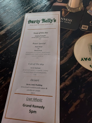 Opinii despre Durty Nelly's Irish Pub în Perth - Hospitality and gastronomy