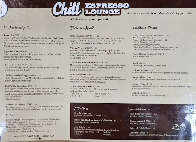 Opinii despre Chill Espresso în Smythes Creek - Hospitality and gastronomy