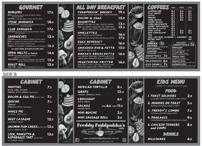 Freddy Fuddpukkas Cafe Coolum Beach