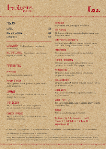 Opinii despre Bolters Grill, Bar and Pizzeria în Prospect Vale - Hospitality and gastronomy