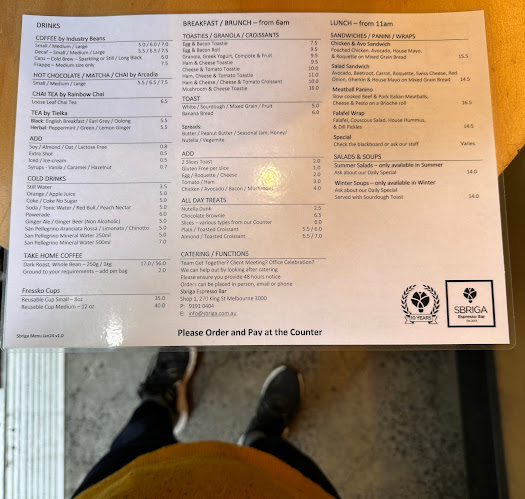 Sbriga Espresso Bar - Hospitality and gastronomy