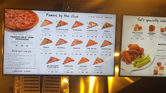 Comentarii opinii despre Sal's Authentic New York Pizza - Exhibition Street