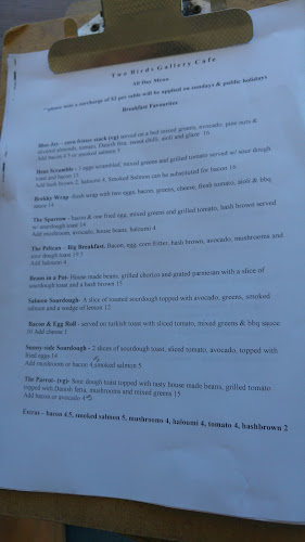 Two Birds Gallery Cafe - Hospitality and gastronomy