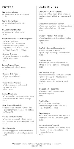 Opinii despre St. Albi Bar & Eatery în Moonah - Hospitality and gastronomy