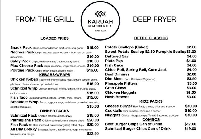 Karuah Seafood and Thai - Hospitality and gastronomy