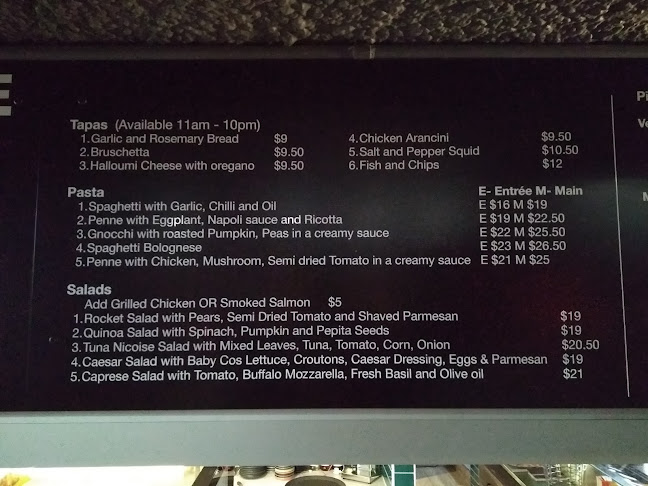 Via Della Spiga Italian Restaurant - North Sydney