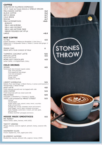 Opinii despre Stones Throw Cafe în Melbourne - Hospitality and gastronomy
