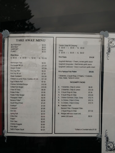 Comentarii opinii despre Pa's Fish Cafe