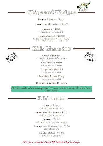 The Olive Branch Cafe - Hospitality and gastronomy