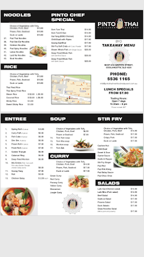 Pinto Thai Restaurant Coolangatta - Hospitality and gastronomy