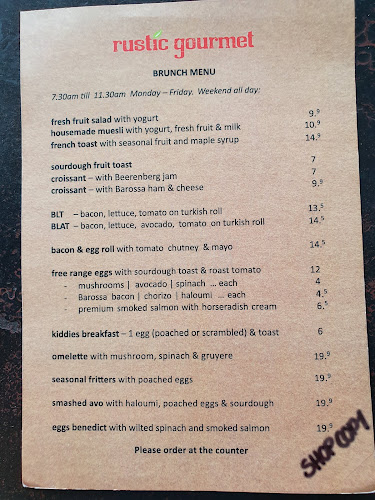 Opinii despre Rustic Gourmet în Tusmore - Hospitality and gastronomy