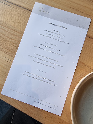 Mr Jones Dining - Bakery Hill