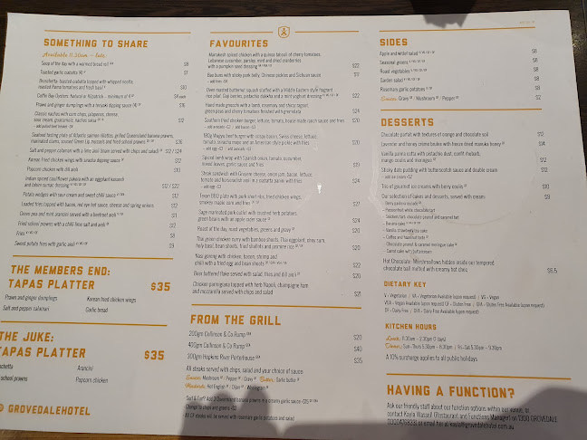 The Grovedale Hotel - Hospitality and gastronomy