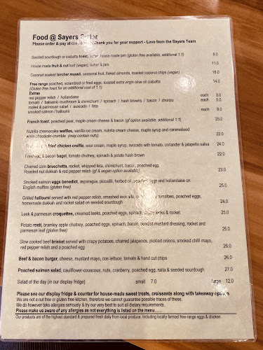 Opinii despre Sayers Sister în Perth - Hospitality and gastronomy