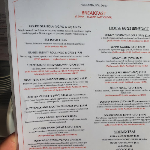 Opinii despre Ernies Kitchen în Coffs Harbour - Hospitality and gastronomy