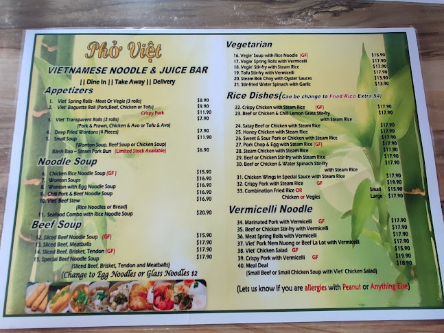 Comentarii opinii despre Pho Viet Vietnamese Noodle Bar