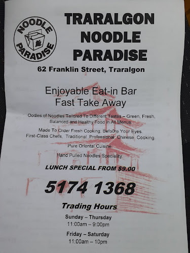 Traralgon Noodle House - Hospitality and gastronomy