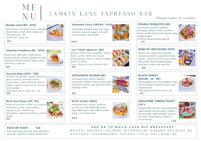 Opinii despre Lamkin Lane Espresso Bar în Caloundra - Hospitality and gastronomy