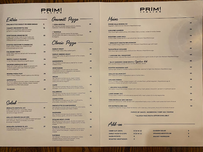 Primi Italian