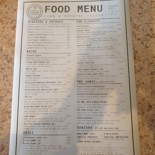 The Old Town 'N' Country Tavern - Hospitality and gastronomy