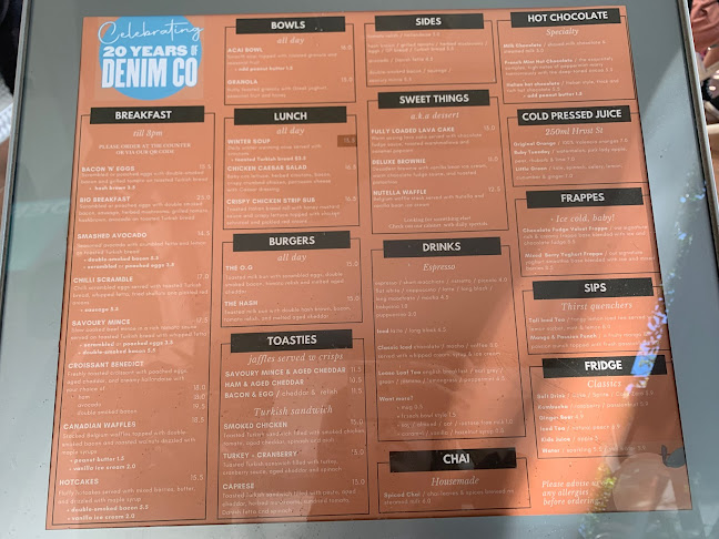 Denim Co. - Hospitality and gastronomy