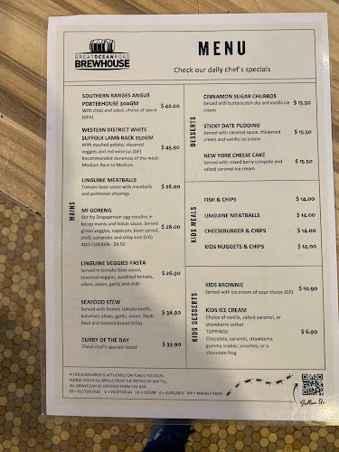 Great Ocean Road Brewhouse - Hospitality and gastronomy