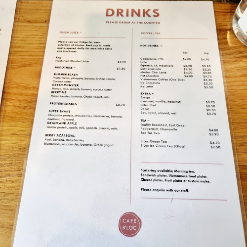 Opinii despre Cafe B'Loc în Brisbane City - Hospitality and gastronomy